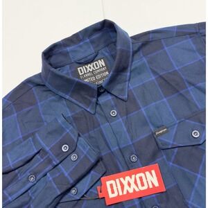 NWT Dixxon Flannel Co Mens Snap-On Limited Edition Flannel Plaid Shirt Size 2XL
